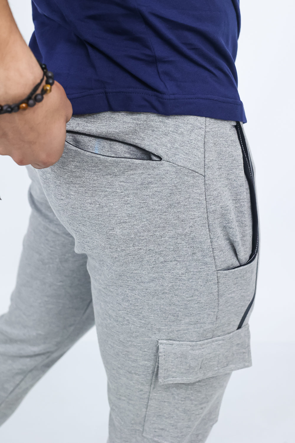 Signature Cargo Jogger Light Grey