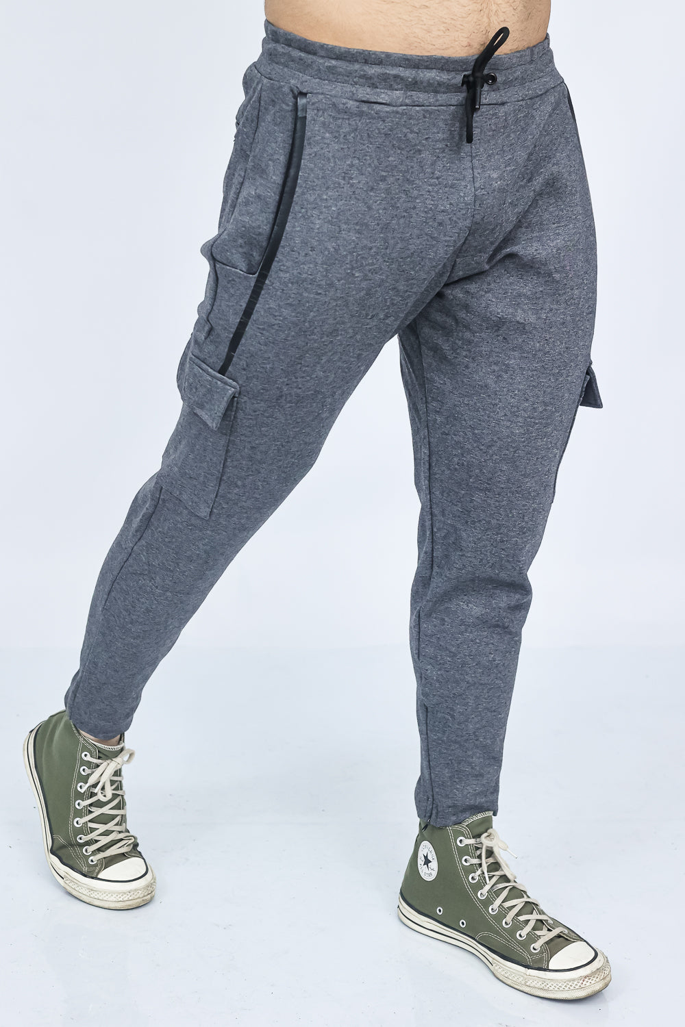 Signature Cargo Jogger Dark Grey