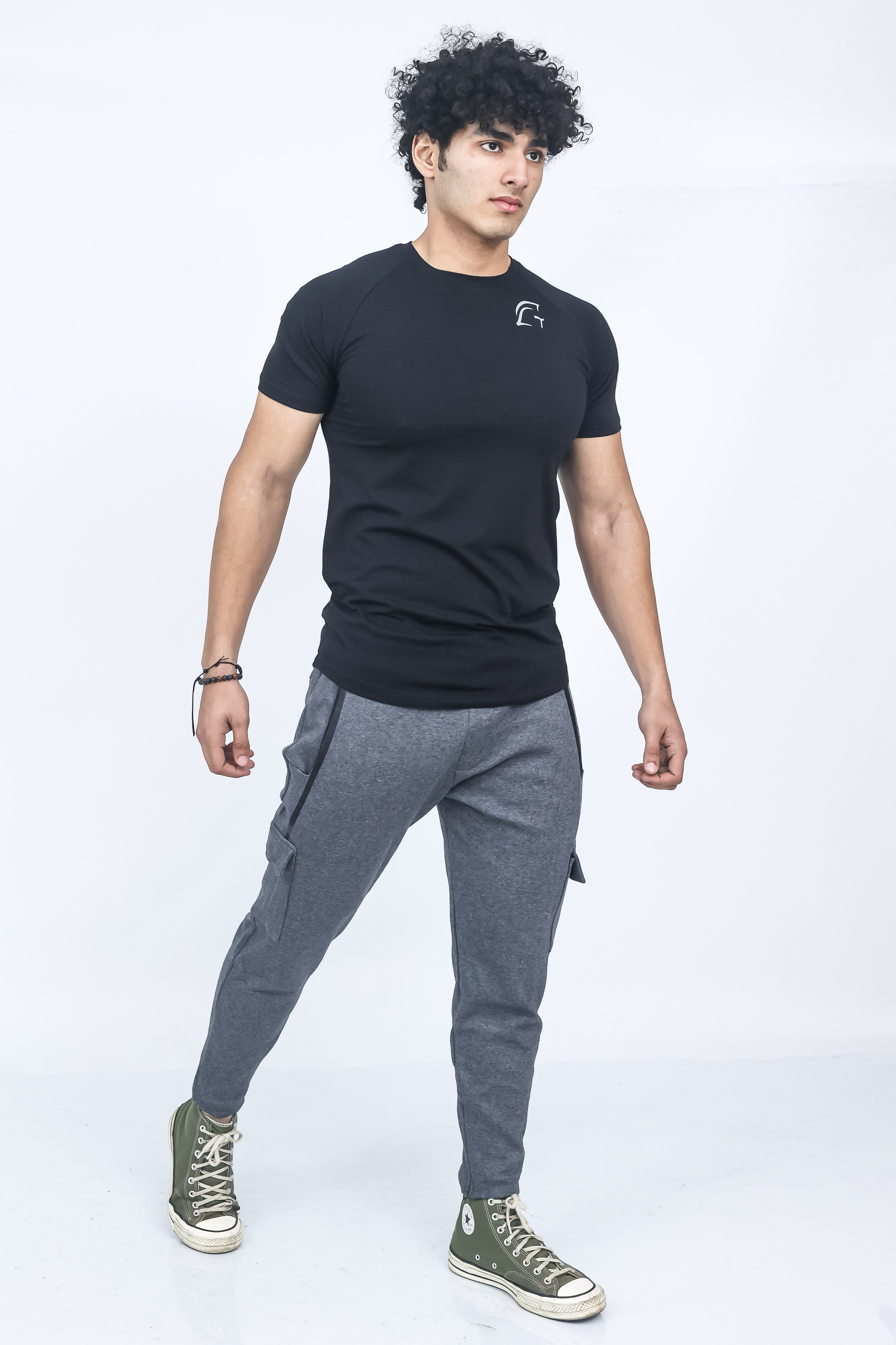 Signature Half T-Shirt Black