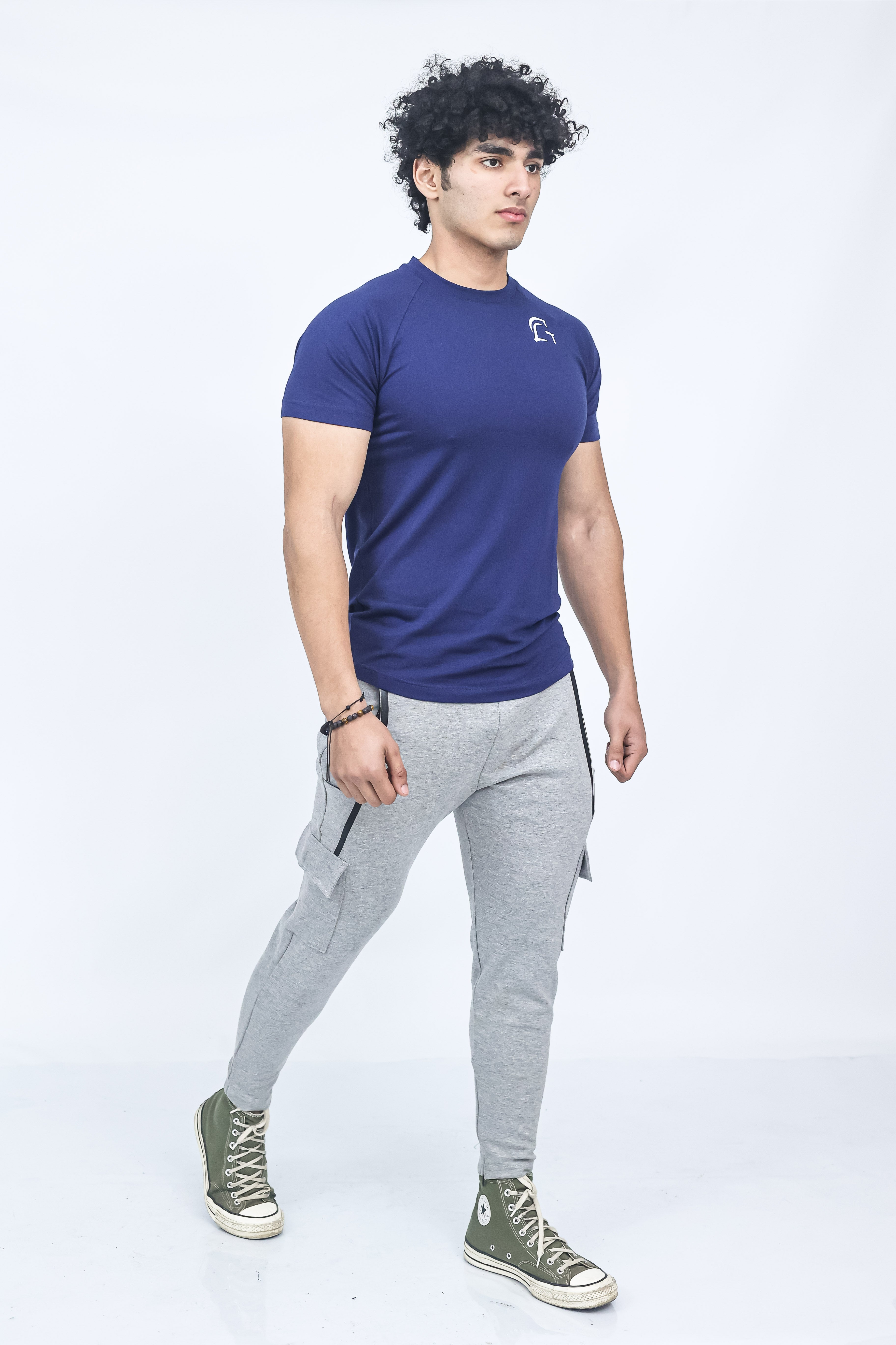 Signature Half T-Shirt Navy