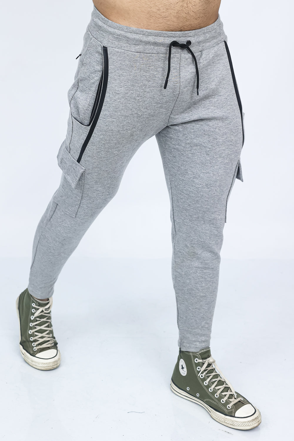 Signature Cargo Jogger Light Grey