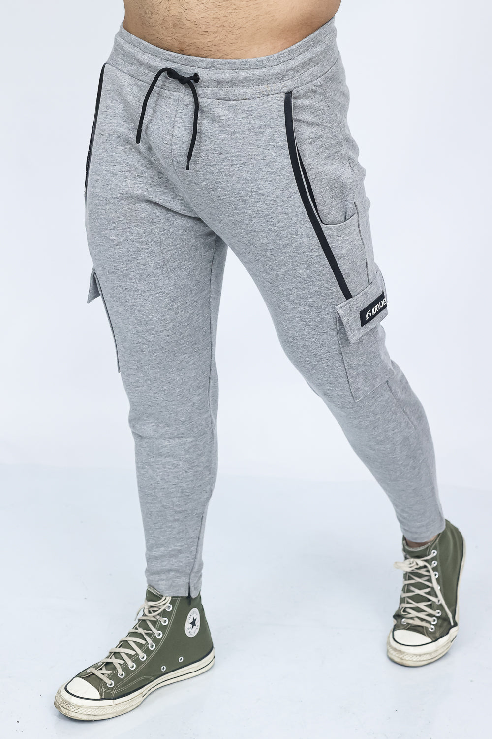 Signature Cargo Jogger Light Grey