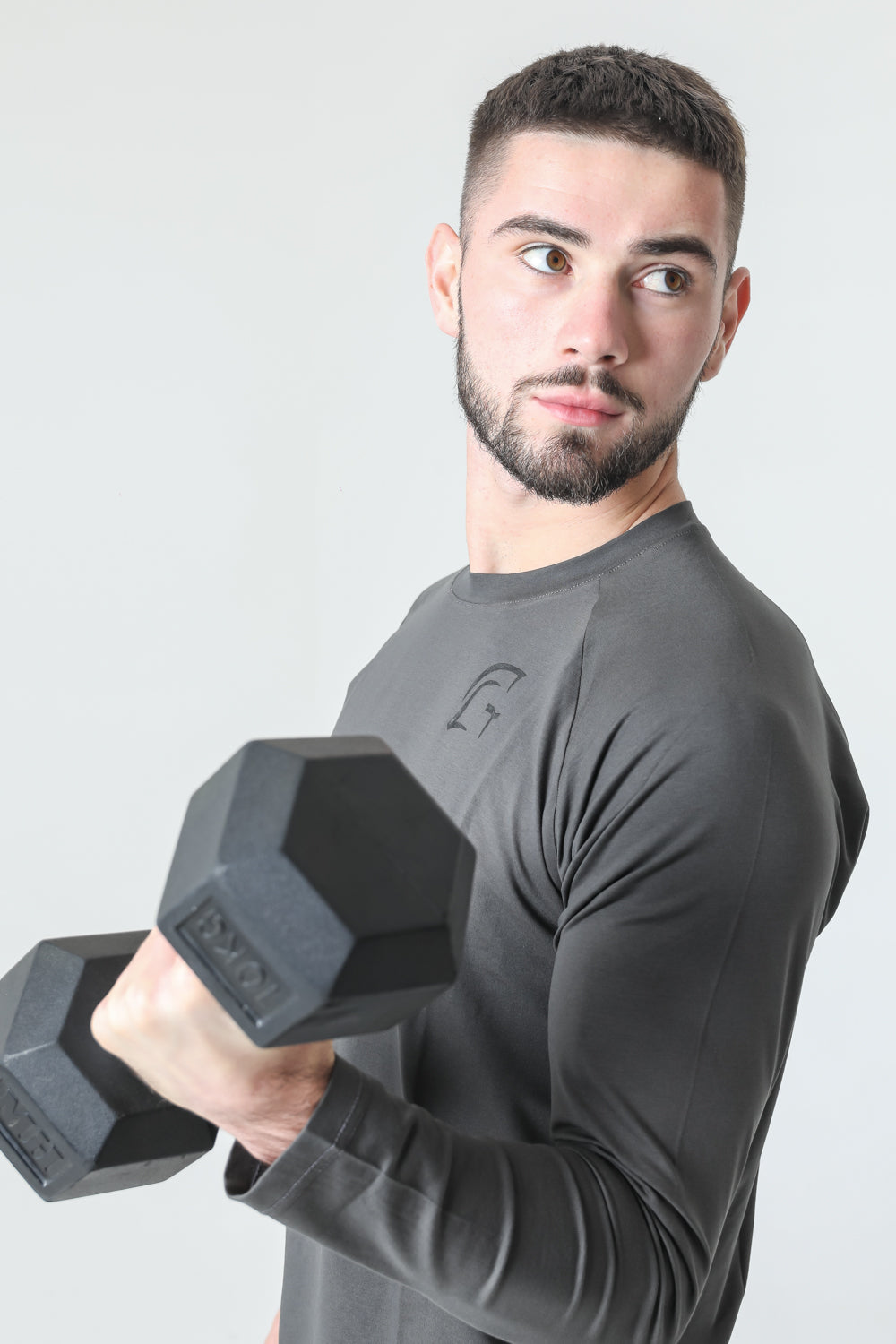 Signature Full T-Shirt Grau