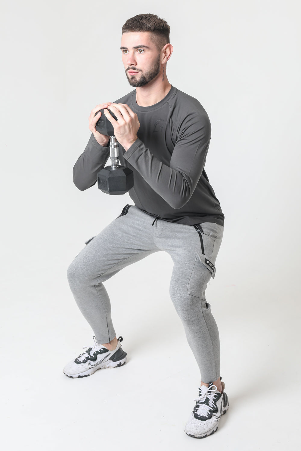 Signature Full T-Shirt Grau