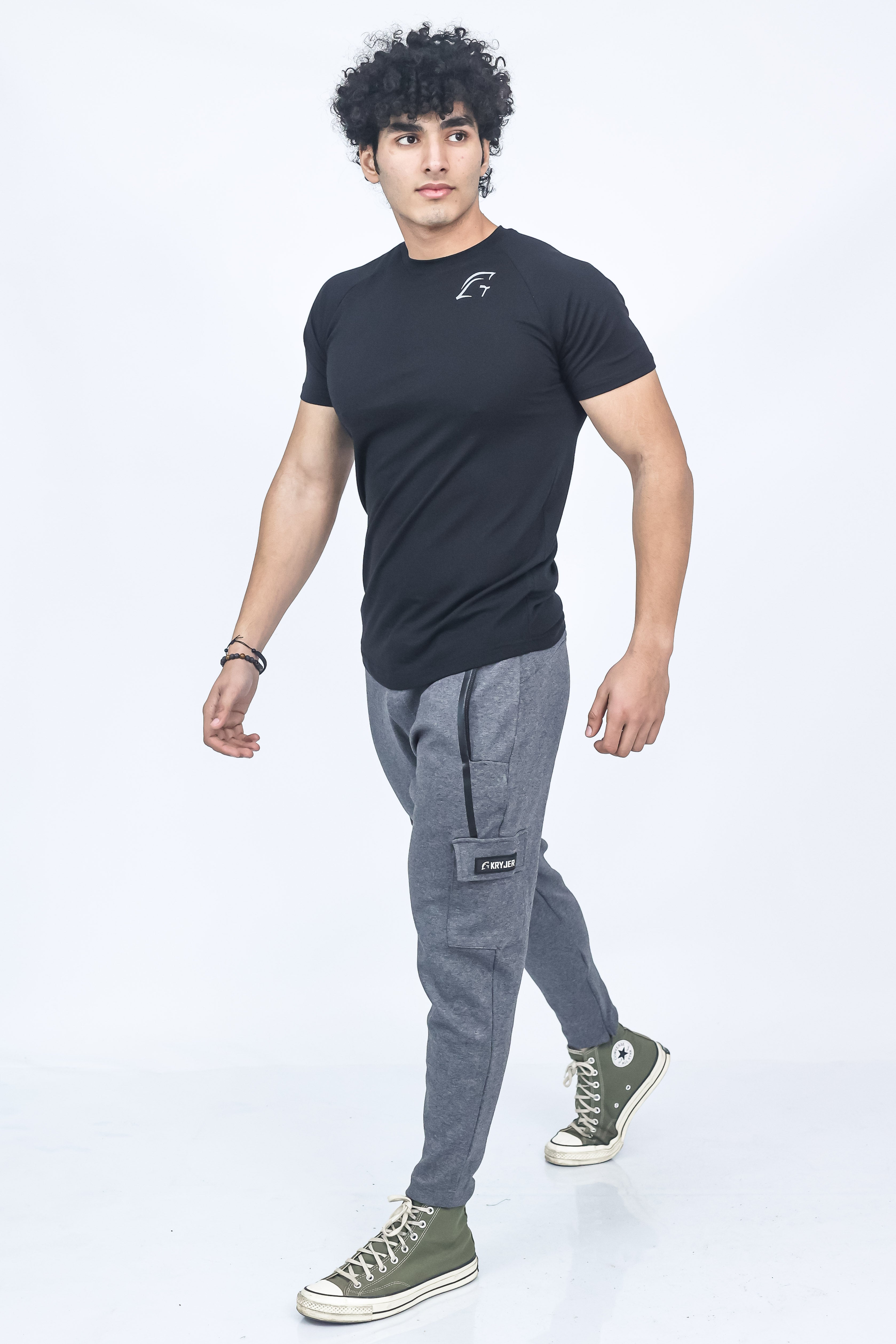 Signature Half T-Shirt Black
