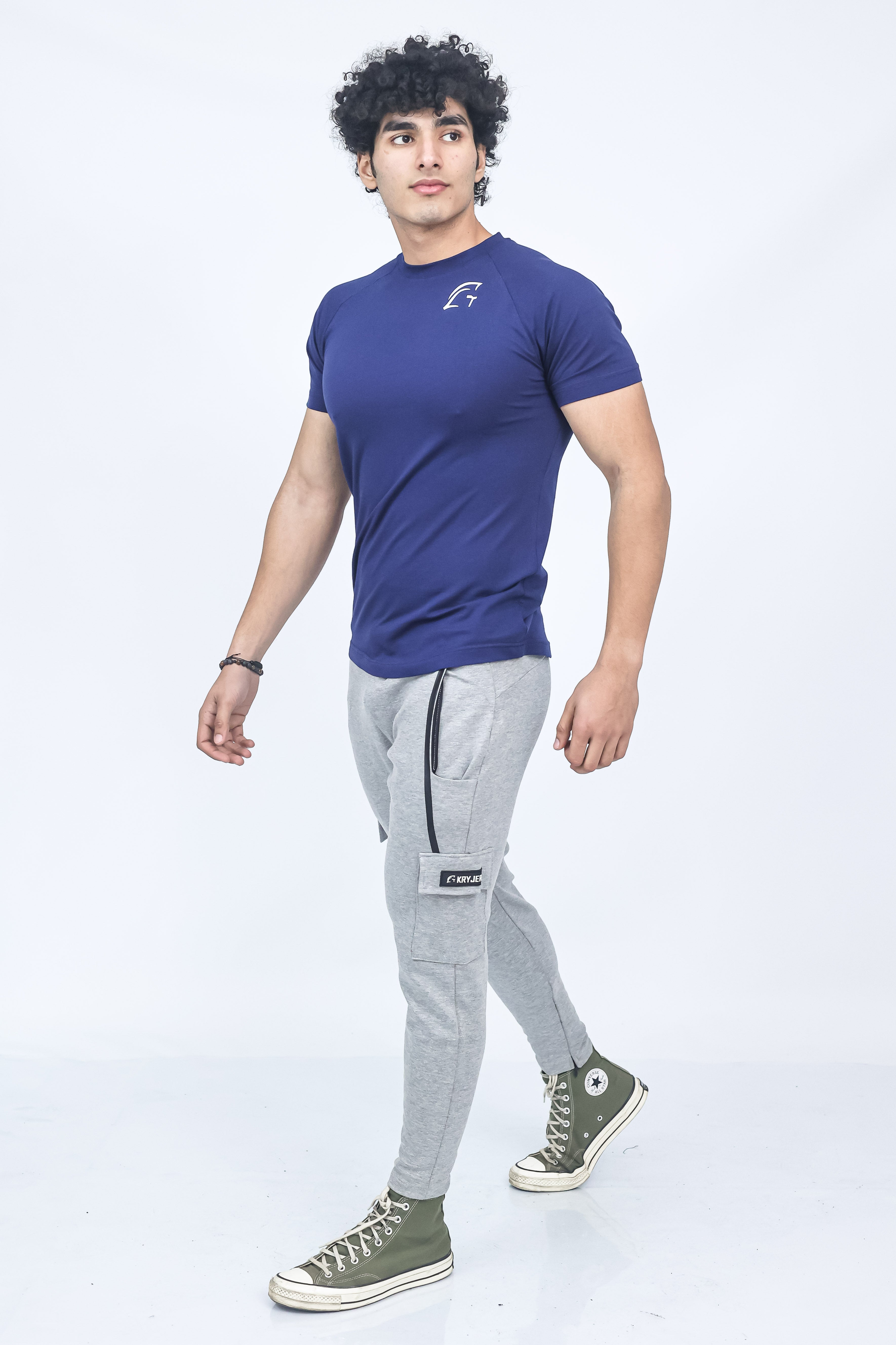Signature Half T-Shirt Navy