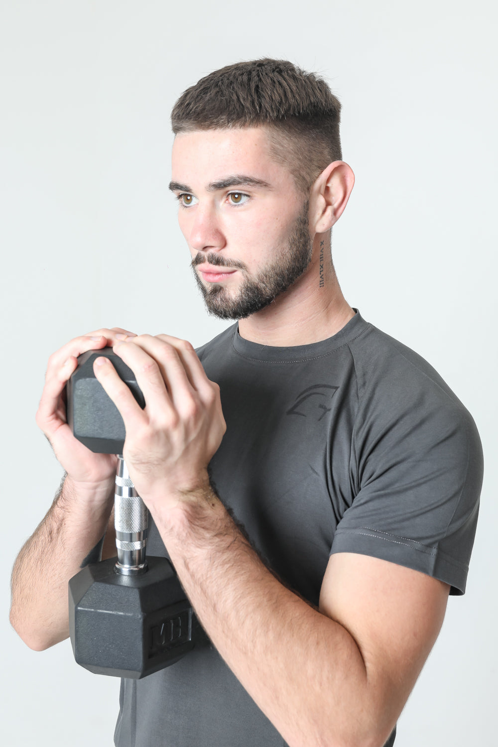 Signature Half T-Shirt Grey